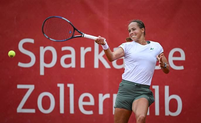 Tennis, ITF tournament in Hechingen