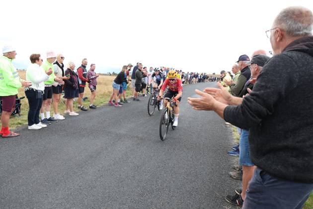 Tour de France Femmes Zwift : Clermont-Ferrand - Ambert Thierry Larret MAXPPP - 31 07 2025 Thierry Larret Maxppp. Cyclisme. Tour de France Femmes Zwift. Etape 6 : Clermont-Ferrand - Ambert (63). Le 31 Juillet 2025. Women s Tour de france, on july 31st 2025 AUVERGNE RHONE ALPES FRANCE  Copyright: xMAXPPPxThierryxLarretx TLR202507314770 TLR202507314770