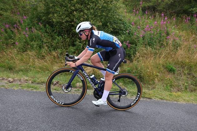 Tour de France Femmes Zwift : Clermont-Ferrand - Ambert Thierry Larret MAXPPP - 31 07 2025 Thierry Larret Maxppp. Cyclisme. Tour de France Femmes Zwift. Etape 6 : Clermont-Ferrand - Ambert (63). Le 31 Juillet 2025. UNEKEN Lonneke (NED),VOLKERWESSELS CYCLING TEAM Women s Tour de france, on july 31st 2025 AUVERGNE RHONE ALPES FRANCE  Copyright: xMAXPPPxThierryxLarretx TLR202507314777 TLR202507314777