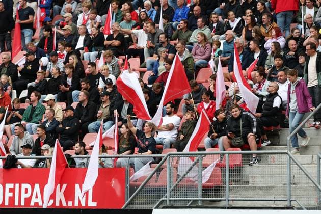 UTRECHT , 31-07-2025 , Stadium Galgenwaard , season 2025 2026 , Europa League football , Second qualifying round 2nd leg , match between FC Utrecht and Sheriff , fans of FC Utrecht Utrecht - Sheriff  x30324734x Copyright: