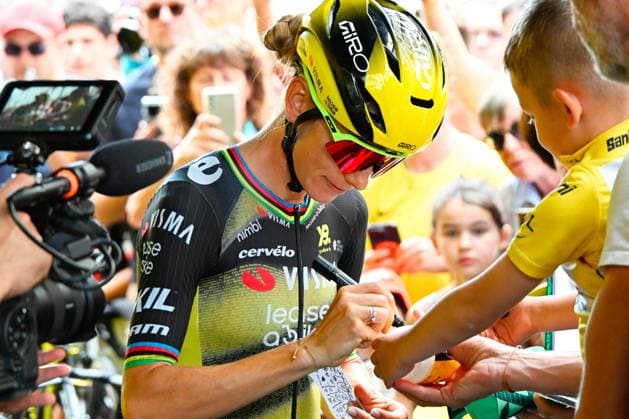 Cyclisme Tour France Feminin Etape Clermont Ambert, PHOTOPQR LA MONTAGNE Richard BRUNEL ; ; 31 07 2025 ; Cyclisme Tour France Feminin Etape Clermont Ambert, Pauline Ferrand Prevot, Jaude le 31 07 2025 Photo Richard Brunel Women s Tour de france, on july 31st 2025 France  Copyright: xPHOTOPQR LAxMONTAGNE MAXPPPxRichardxBRUNELx 20250731LMT4861 20250731LMT4861