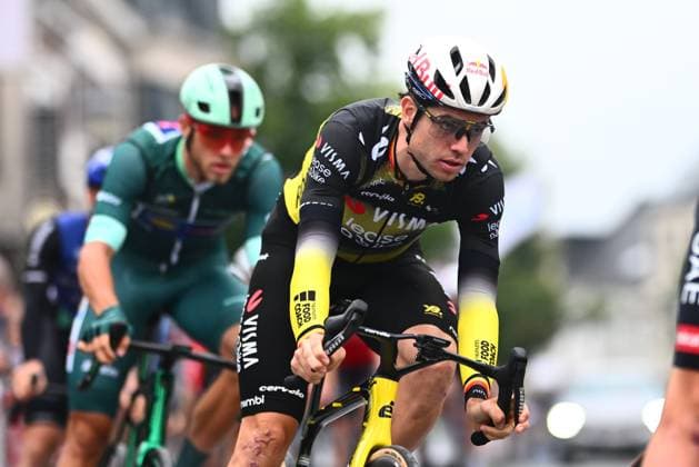 Cycling Criterium Herentals HERENTALS, BELGIUM - JULY 31 : Van Aert Wout (BEL) of Team Visma - Lease a Bike in action during Herentals Fietst an after Tour Criterium in Herentals. On July 31, 2025 in Herentals, Belgium, 31 07 2025 Herentals Belgium  Copyright: xGvgx