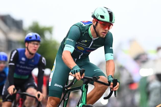 Cycling Criterium Herentals HERENTALS, BELGIUM - JULY 31 : Milan Jonathan (BEL) of Lidl - Trek in action during Herentals Fietst an after Tour Criterium in Herentals. On July 31, 2025 in Herentals, Belgium, 31 07 2025 Herentals Belgium  Copyright: xGvgx