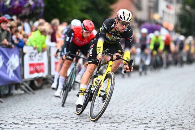 Cycling Criterium Herentals HERENTALS, BELGIUM - JULY 31 : Van Aert Wout (BEL) of Team Visma - Lease a Bike in action during Herentals Fietst an after Tour Criterium in Herentals. On July 31, 2025 in Herentals, Belgium, 31 07 2025 Herentals Belgium  Copyright: xGvgx