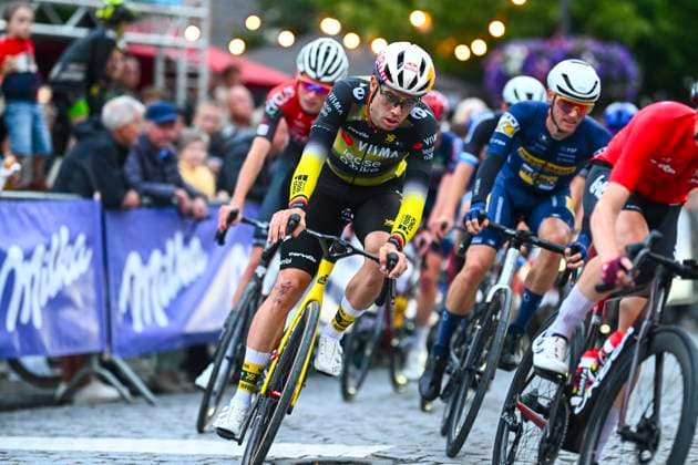 Cycling Criterium Herentals HERENTALS, BELGIUM - JULY 31 : Van Aert Wout (BEL) of Team Visma - Lease a Bike in action during Herentals Fietst an after Tour Criterium in Herentals. On July 31, 2025 in Herentals, Belgium, 31 07 2025 Herentals Belgium  Copyright: xGvgx