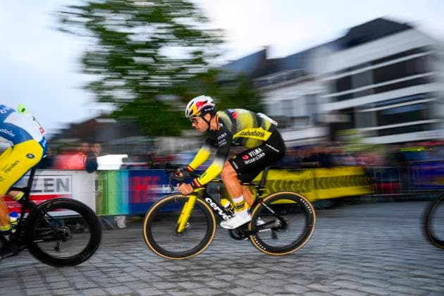 Cycling Criterium Herentals HERENTALS, BELGIUM - JULY 31 : Van Aert Wout (BEL) of Team Visma - Lease a Bike in action during Herentals Fietst an after Tour Criterium in Herentals. On July 31, 2025 in Herentals, Belgium, 31 07 2025 Herentals Belgium  Copyright: xGvgx