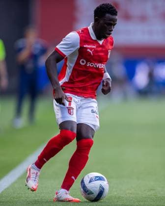 July 31, 2025, Braga, Braga, Portugal: ROGER FERNANDES from SC Braga seen on action during the UEFA Europe League 2025 26 qualification round 2 match between SC Braga and PFK Levski Sofia at Estadio Municipal de Braga on July 31, 2025 in Braga, Portugal. Braga Portugal - ZUMAl192 20250731_zsp_l192_009 Copyright: xMiguelxLemosx