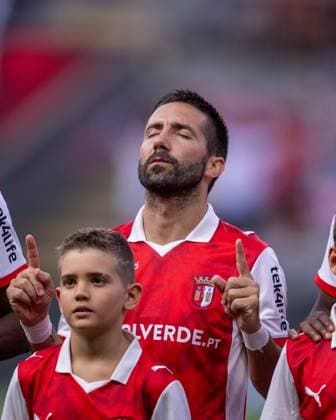 July 31, 2025, Braga, Braga, Portugal: JOAO MOUTINHO from SC Braga seen during the UEFA Europe League 2025 26 qualification round 2 match between SC Braga and PFK Levski Sofia at Estadio Municipal de Braga on July 31, 2025 in Braga, Portugal. Braga Portugal - ZUMAl192 20250731_zsp_l192_018 Copyright: xMiguelxLemosx