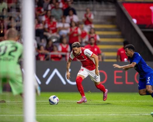 July 31, 2025, Braga, Braga, Portugal: xxxxxxxxxxxxxxx during the UEFA Europe League 2025 26 qualification round 2 match between SC Braga and PFK Levski Sofia at Estadio Municipal de Braga on July 31, 2025 in Braga, Portugal. Braga Portugal - ZUMAl192 20250731_zsp_l192_061 Copyright: xMiguelxLemosx