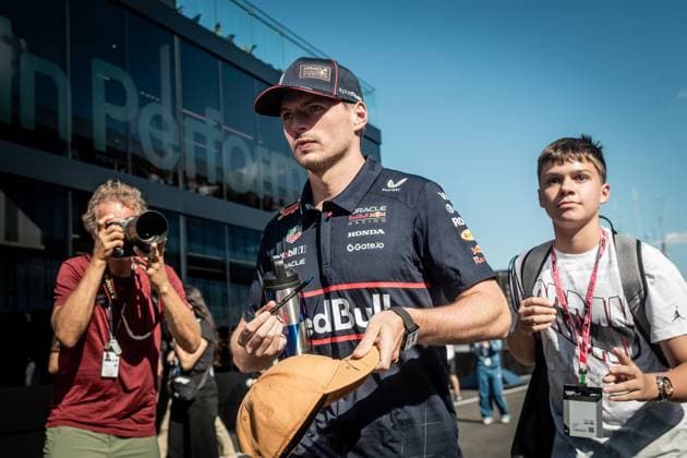 F1 HUNGARIAN GRAND PRIX THURSDAY Max Verstappen of the Netherlands and Oracle Red Bull Racing during thursday s media day ahead of the F1 Grand Prix of Hungary at Hungaroring Circuit on July 31, 2025, in Budapest, Hungary. Copyright: xx f1_hun_thu075