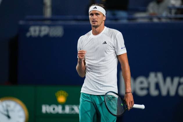 July 31, 2025, Toronto, Ontario, Canada: Alexander Zverev of Germany celebrates after winning the match against Mateo Arnaldi of Italy during the Men s Singles third round match on day 6 of the ATP, Tennis Herren Masters 1000 National Bank Open at Sobeys Stadium. on July 31, 2025 in Toronto, Canada. Toronto Canada - ZUMAe321 20250731_zsa_e321_194 Copyright: xLeonardoxRamirezx