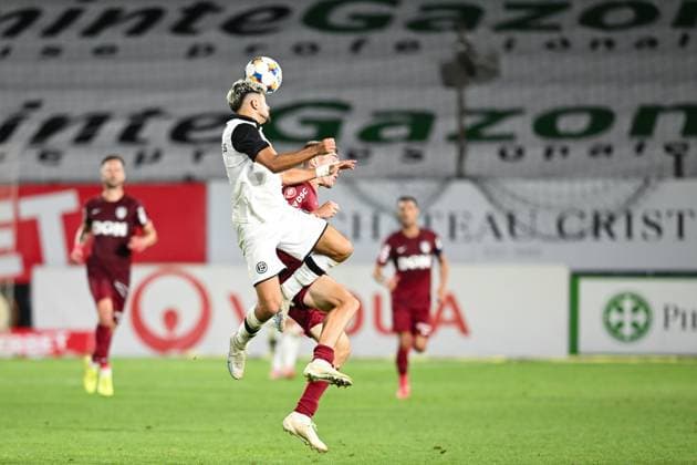 ROU, Cluj-Napoca: CFR 1907 Cluj goes against Lugano The match counting for the second qualifying round of UEFA Europa League was disputed on July 31 st 2025 on Dr Constantin Radulescu Stadium Copyright: xAncaxTepeix