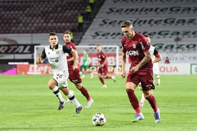 ROU, Cluj-Napoca: CFR 1907 Cluj goes against Lugano The match counting for the second qualifying round of UEFA Europa League was disputed on July 31 st 2025 on Dr Constantin Radulescu Stadium Copyright: xAncaxTepeix