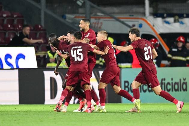 ROU, Cluj-Napoca: CFR 1907 Cluj goes against Lugano The match counting for the second qualifying round of UEFA Europa League was disputed on July 31 st 2025 on Dr Constantin Radulescu Stadium Copyright: xAncaxTepeix