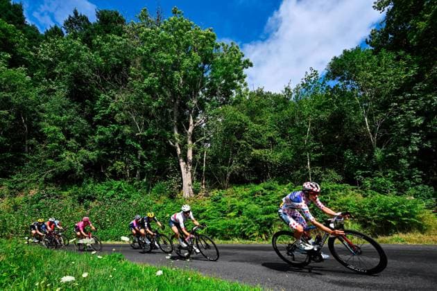 Cyclisme Tour France Feminin Etape Clermont Ambert, , PHOTOPQR LA MONTAGNE Richard BRUNEL ; ; 31 07 2025 ; Cyclisme Tour France Feminin Etape Clermont Ambert, ,le 31 07 2025 Photo Richard Brunel Women s Tour de france, on july 31st 2025 France  Copyright: xPHOTOPQR LAxMONTAGNE MAXPPPxRichardxBRUNELx 20250801LMT5230 20250801LMT5230