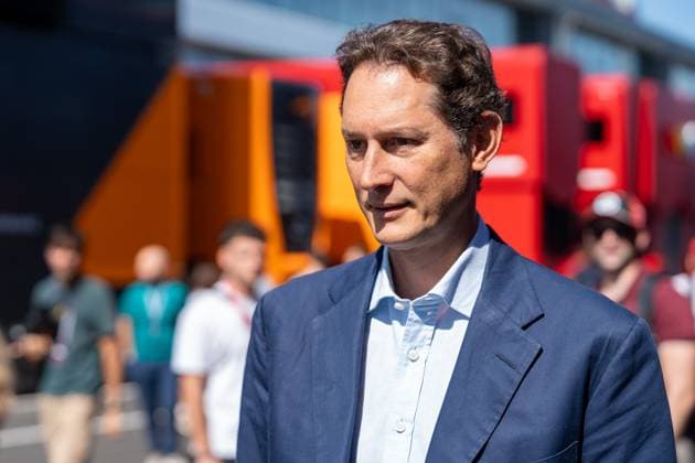 John Elkan Chairman of the Supervisory Board of Ferrari, Italy , HUN, Formula 1 World Championship, Hungarian Grand Prix, Hungaroring, Practice Day, 2025 season, 01 08 2025 HUN, Formula 1 World Championship, Hungarian Grand Prix, Hungaroring, Practice Day, 2025 season, 01 08 2025 Budapest Copyright: xEibner-Pressefoto MarcelxFischerx EP_MFI