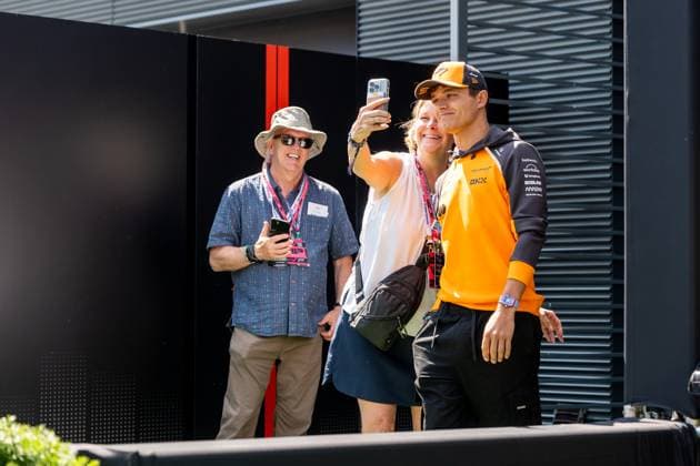 Lando Norris McLaren Formula 1 Team, Great Britain 04 , HUN, Formula 1 World Championship, Hungarian Grand Prix, Hungaroring, Practice Day, 2025 season, 01 08 2025 HUN, Formula 1 World Championship, Hungarian Grand Prix, Hungaroring, Practice Day, 2025 season, 01 08 2025 Budapest Copyright: xEibner-Pressefoto MarcelxFischerx EP_MFI