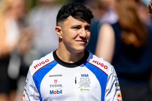 Isack Hadjar Visa Cash App Racing Bulls F1 Team, France, 06 , HUN, Formula 1 World Championship, Hungarian Grand Prix, Hungaroring, practice day, 2025 season, 01 08 2025 HUN, Formula 1 World Championship, Hungarian Grand Prix, Hungaroring, practice day, 2025 season, 01 08 2025 Budapest Copyright: xEibner-Pressefoto MarcelxFischerx EP_MFI