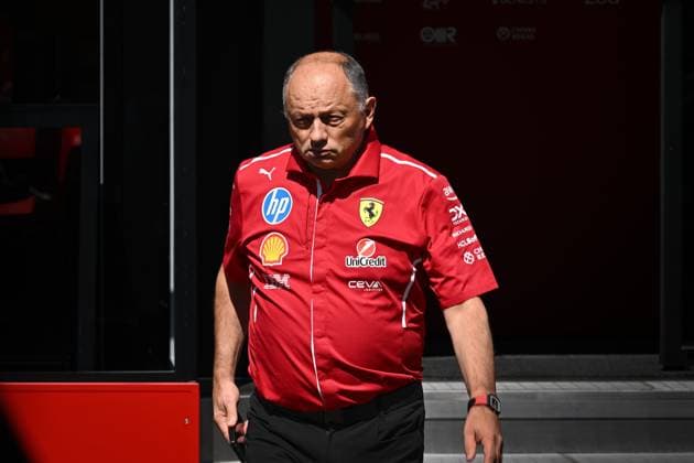 Formula 1 GP Hungary Budapest Friday, 01 08 2025 Frederic Vasseur, Team Principal Scuderia Ferrari Formula 1 GP Hungary Budapest Friday, 01 08 2025 Copyright: xBEAUTIFULxSPORTS Erlhofx