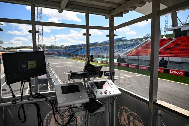 Formula 1 GP Hungary Budapest Friday, 01 08 2025 The start tower Formula 1 GP Hungary Budapest Friday, 01 08 2025 Copyright: xBEAUTIFULxSPORTS Erlhofx