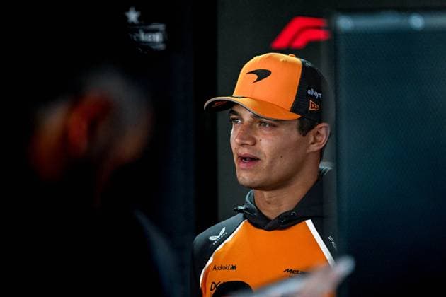 Formula 1 GP Hungary Budapest Friday, 01 08 2025 Lando Norris 4, McLaren Formula 1 Team Formula 1 GP Hungary Budapest Friday, 01 08 2025 Copyright: xBEAUTIFULxSPORTS Erlhofx