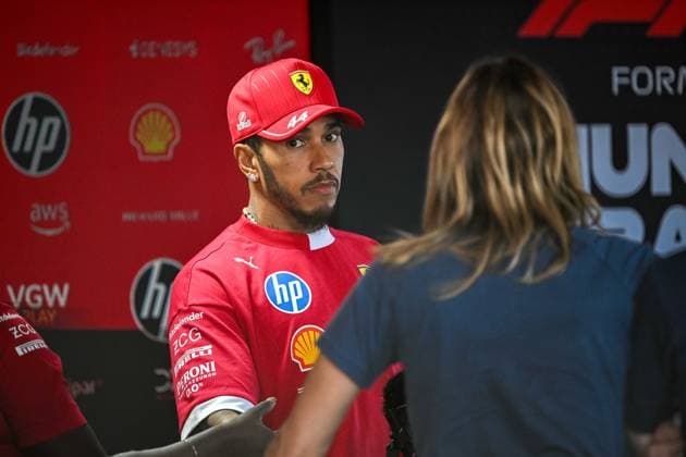 Formula 1 GP Hungary Budapest Friday, 01 08 2025 Lewis Hamilton 44, Scuderia Ferrari Formula 1 GP Hungary Budapest Friday, 01 08 2025 Copyright: xBEAUTIFULxSPORTS Erlhofx