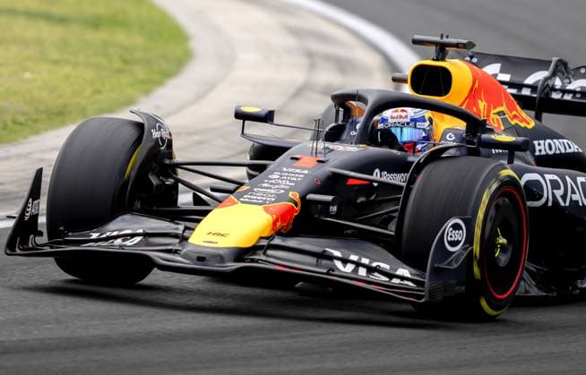BOEDAPEST - Max Verstappen (Red Bull Racing) at the Hungaroring during 1st free practice ahead of the Hungarian Grand Prix. ANP SANDER KING xVIxANPxSportx xxANPxIVx 532618759 originalFilename: 532618759.jpg