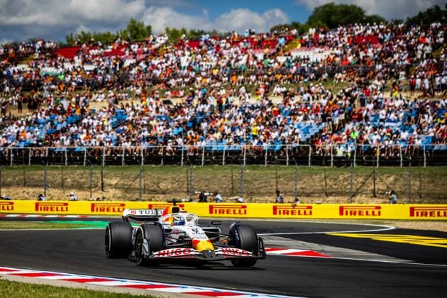 F1 HUNGARIAN GRAND PRIX FREE PRACTICE Isack Hadjar of France and Visa Cash App Racing Bulls during friday s free practice ahead of the F1 Grand Prix of Hungary at Hungaroring Circuit on August 01, 2025, in Budapest, Hungary. Copyright: xx 080A3331