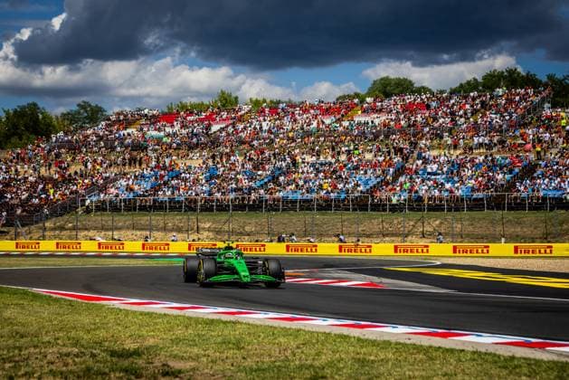F1 HUNGARIAN GRAND PRIX FREE PRACTICE Gabriel Bortoleto of Brazil and Stake F1 Team Kick Sauber during friday s free practice ahead of the F1 Grand Prix of Hungary at Hungaroring Circuit on August 01, 2025, in Budapest, Hungary. Copyright: xx 080A3436