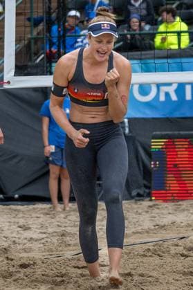 European Championship Beach Volleyball Düsseldorf, 01 08 2025 Svenja Mueller GER European Championship Beach Volleyball Düsseldorf on 01 08 2025 Copyright: xBEAUTIFULxSPORTS PeterxWeberx