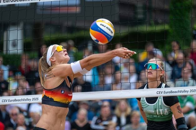 Beach volleyball, European Championships in Düsseldorf