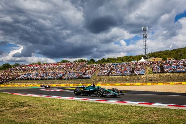 F1 HUNGARIAN GRAND PRIX FREE PRACTICE Lance Stroll of Canada and Aston Martin F1 Team during friday s free practice ahead of the F1 Grand Prix of Hungary at Hungaroring Circuit on August 01, 2025, in Budapest, Hungary. Copyright: xx 080A3618
