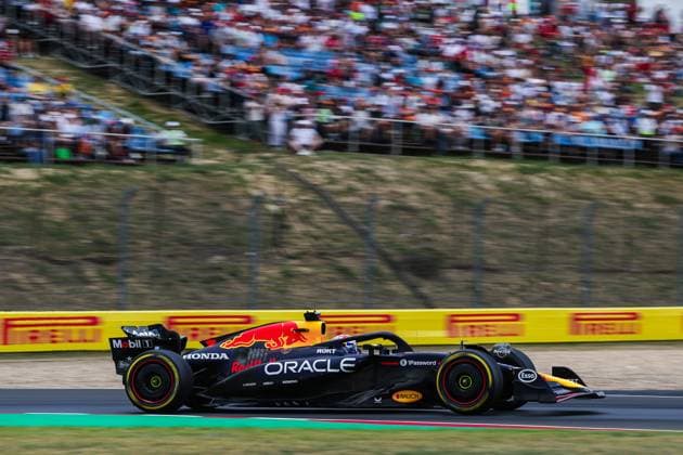1 Max Verstappen NLD, Oracle Red Bull Racing , F1 Grand Prix of Hungary at Hungaroring on August 1, 2025 in Budapest, Hungary Photo by HOCH ZWEI Budapest Hungary