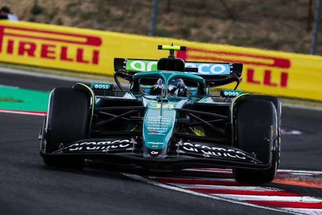 34 Felipe Drugovich BRA, Aston Martin Aramco F1 Team , F1 Grand Prix of Hungary at Hungaroring on August 1, 2025 in Budapest, Hungary Photo by HOCH ZWEI Budapest Hungary