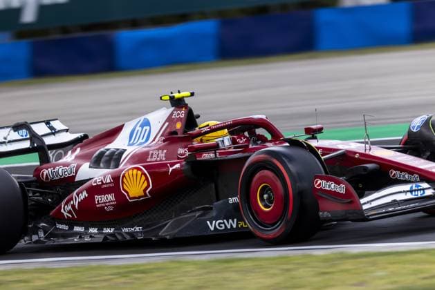 Ahead of Formula 1 Hungary Grand Prix BUDAPEST, HUNGARY - AUGUST 01: Lewis Hamilton of Great Britain driving the (44) Scuderia Ferrari SF-25 during practice ahead of the F1 Grand Prix of Hungary at Hungaroring on August 01, 2025 in Budapest, Hungary. Arpad Kurucz Anadolu Budapest Hungary. Editorial use only. Please get in touch for any other usage.  Copyright: x2025xAnadoluxArpadxKuruczx
