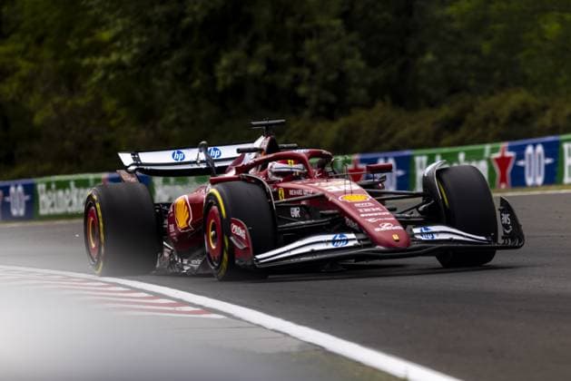Ahead of Formula 1 Hungary Grand Prix BUDAPEST, HUNGARY - AUGUST 01: Lewis Hamilton of Great Britain driving the (44) Scuderia Ferrari SF-25 in the Pitlane during practice ahead of the F1 Grand Prix of Hungary at Hungaroring on August 01, 2025 in Budapest, Hungary. Arpad Kurucz Anadolu Budapest Hungary. Editorial use only. Please get in touch for any other usage.  Copyright: x2025xAnadoluxArpadxKuruczx