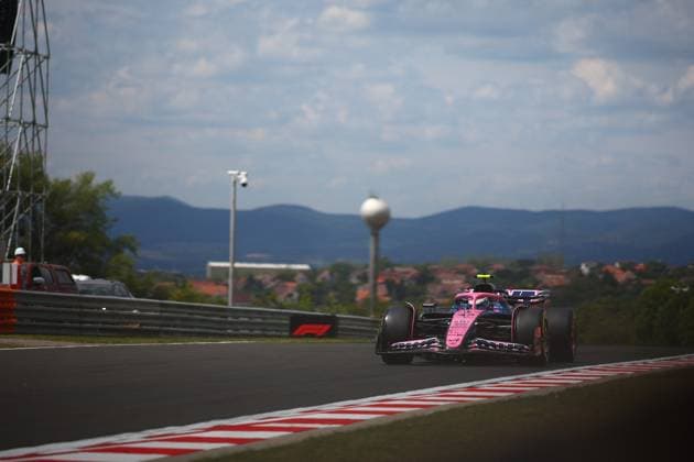 MOTORI - Formula 1 - Lenovo Hungarian Grand Prix 2025 43 Franco Colapinto, (ARG) Alpine F1 Team, during the Hungarian GP, Budapest 31 July-4 August 2025. Formula 1 World Championship, WM, Weltmeisterschaft 2025. Hungary Hungary  Copyright: xIPAxSport ABACAx