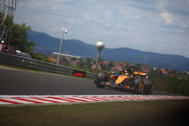 MOTORI - Formula 1 - Lenovo Hungarian Grand Prix 2025 81 Oscar Piastri, (AUS) McLaren Mercedes MCL39, during the Hungarian GP, Budapest 31 July-4 August 2025. Formula 1 World Championship, WM, Weltmeisterschaft 2025. Hungary Hungary  Copyright: xIPAxSport ABACAx