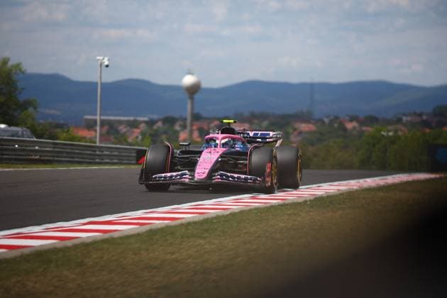 MOTORI - Formula 1 - Lenovo Hungarian Grand Prix 2025 43 Franco Colapinto, (ARG) Alpine F1 Team, during the Hungarian GP, Budapest 31 July-4 August 2025. Formula 1 World Championship, WM, Weltmeisterschaft 2025. Hungary Hungary  Copyright: xIPAxSport ABACAx