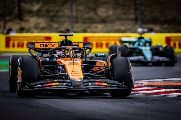 F1 HUNGARIAN GRAND PRIX FREE PRACTICE Oscar Piastri of Australia and McLaren during friday s free practice ahead of the F1 Grand Prix of Hungary at Hungaroring Circuit on August 01, 2025, in Budapest, Hungary. Copyright: xx 080A4534