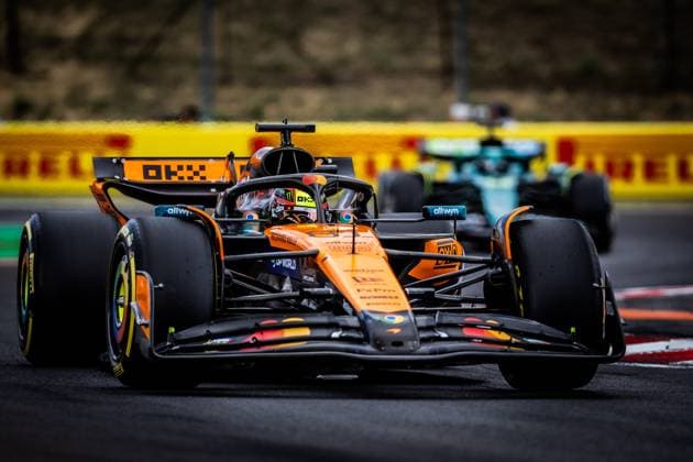 F1 HUNGARIAN GRAND PRIX FREE PRACTICE Oscar Piastri of Australia and McLaren during friday s free practice ahead of the F1 Grand Prix of Hungary at Hungaroring Circuit on August 01, 2025, in Budapest, Hungary. Copyright: xx 080A4539