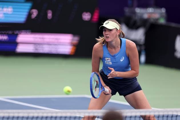 WARSZAWA 01.08.2025 TURNIEJ WTA, Tennis Damen 125 T-MOBILE POLISH OPEN --- TENNIS TOURNAMENT WTA 125 POLISH OPEN IN WARSAW MARTYNA KUBKA FOT. PIOTR KUCZA FOTOPYK NEWSPIX.PL --- newspix.pl 