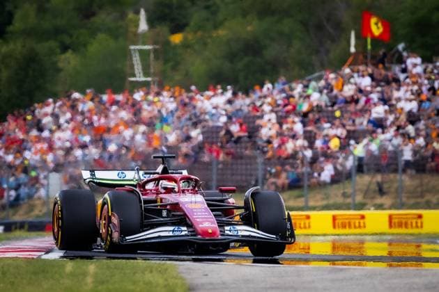 F1 HUNGARIAN GRAND PRIX FREE PRACTICE Charles Leclerc of Monaco and Scuderia Ferrari during friday s free practice ahead of the F1 Grand Prix of Hungary at Hungaroring Circuit on August 01, 2025, in Budapest, Hungary. Copyright: xx 080A4883