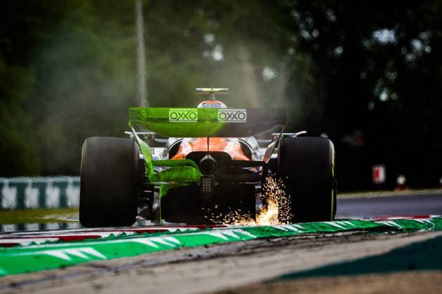 4 Lando Norris GBR, McLaren F1 Team , F1 Grand Prix of Hungary at Hungaroring on August 1, 2025 in Budapest, Hungary Photo by HOCH ZWEI Budapest Hungary