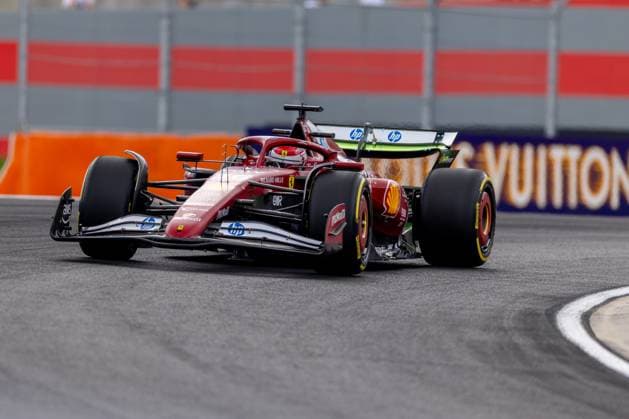 Charles Leclerc Scuderia Ferrari HP F1 Team, Monaco, 16 in SF 25, HUN, Formula 1 World Championship, Hungarian Grand Prix, Hungaroring, Practice Day, Free Practice 1, 2025 season, 01 08 2025 HUN, Formula 1 World Championship, Hungarian Grand Prix, Hungaroring, Practice Day, Free Practice 1, 2025 season, 01 08 2025 Budapest Copyright: xEibner-Pressefoto MarcelxFischerx EP_MFI