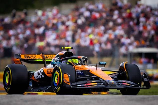 F1 HUNGARIAN GRAND PRIX FREE PRACTICE Lando Norris of Great Britain and McLaren during friday s free practice ahead of the F1 Grand Prix of Hungary at Hungaroring Circuit on August 01, 2025, in Budapest, Hungary. Copyright: xx 080A4969