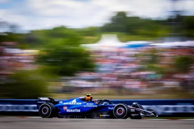 F1 HUNGARIAN GRAND PRIX FREE PRACTICE Carlos Sainz Jr of Spain and Williams during friday s free practice ahead of the F1 Grand Prix of Hungary at Hungaroring Circuit on August 01, 2025, in Budapest, Hungary. Copyright: xx 080A5000