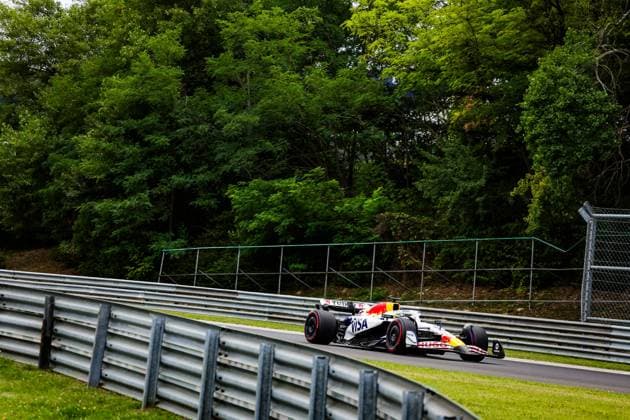 6 Isack Hadjar FRA, Visa Cash App Racing Bulls F1 Team , F1 Grand Prix of Hungary at Hungaroring on August 1, 2025 in Budapest, Hungary Photo by HOCH ZWEI Budapest Hungary