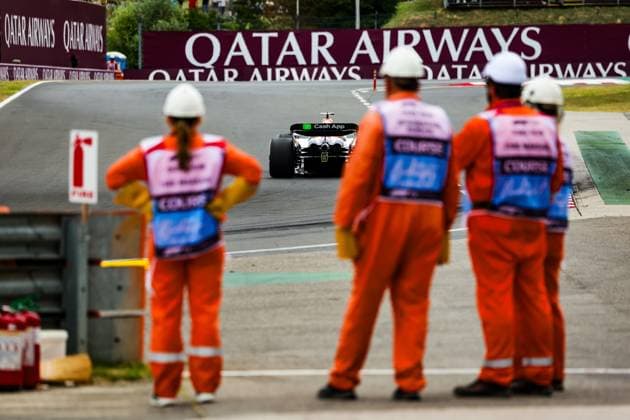 6 Isack Hadjar FRA, Visa Cash App Racing Bulls F1 Team , F1 Grand Prix of Hungary at Hungaroring on August 1, 2025 in Budapest, Hungary Photo by HOCH ZWEI Budapest Hungary