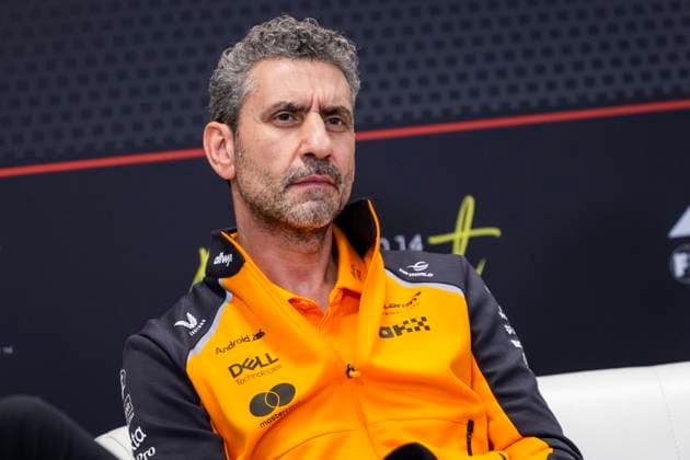 F1 - HUNGARIAN GRAND PRIX 2025 press conference, PK, Pressekonferenz STELLA Andrea (ita), Team Principal of McLaren F1 Team, portrait during the 2025 Formula 1 Lenovo Hungarian Grand Prix, 14th round of the 2025 FIA Formula One World Championship, WM, Weltmeisterschaft from August 1 to 3, 2025 on the Hungaroring, in Mogyorod, Hungary - MogyorodHungary  Copyright: xJulienxDelfossex
